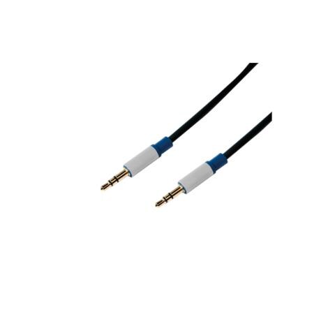 BASC15 1.5m 3.5mm 3.5mm Nero, Blu, Grigio cavo audio - Foto 1