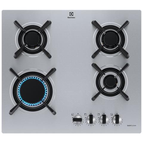 KGU643723Z piano cottura Acciaio inox Da incasso 60 cm Gas 4 Fornello (i) - Foto 1