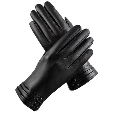 Guanti Touch Da Donna Taglia 1 Paio Black M - Foto 1