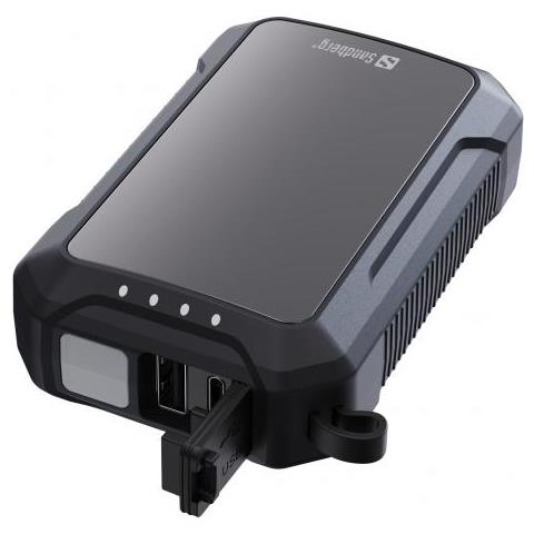 420-65 Batteria Portatile Polimeri Di Litio (lipo) 10000 Mah Nero - Foto 1