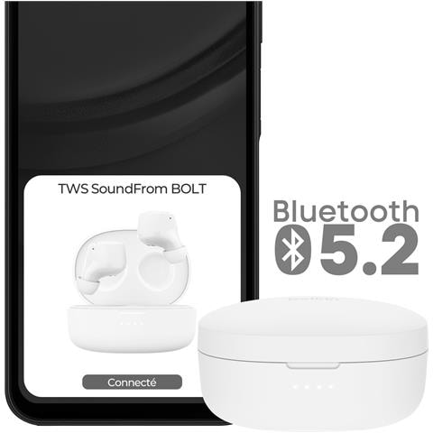 Soundform Bolt Auricolare Wireless In-ear Chiamate /musica /sport /tutti I Giorni Bluetooth Bianco - Foto 8