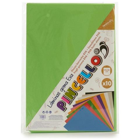 Set Di 10 Fogli In Gomma Eva 20x30 Cm. - Foto 1