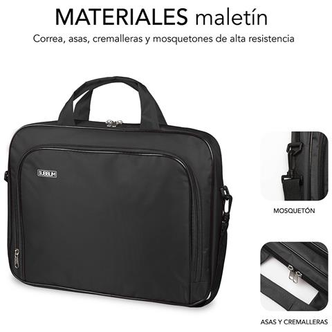 SUB-LB-1OLB030 borsa per laptop 35,6 cm (14") Borsa con caricamento dall'alto Nero - Foto 3