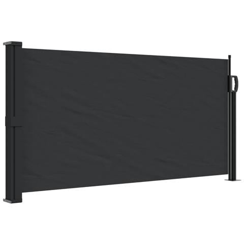 Tenda Da Sole Laterale Retrattile Nera 100x500 Cm - Foto 2