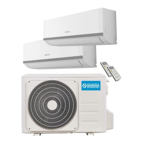 Condizionatore Fisso Dualsplit KITARYAL9+12 Aryal S1 E Potenza 9000+12000 BTU /H Classe A++ /A+ Inverter e Wi-Fi - Foto 1