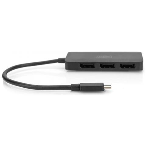 Hub Video Mst A 3 Porte (usb-c -> 3 Displayport) - Foto 3