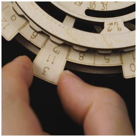 Puzzle 3d In Legno | Calendario Perpetuo - Foto 6