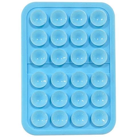 Supporto A Ventosa In Silicone Per Telefono Blue - Foto 1