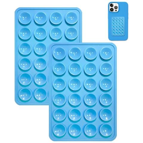 Supporto A Ventosa In Silicone Per Telefono Blue - Foto 2