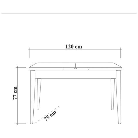 Santi Tavolo Allungabile In Effetto Legno - Max 6 Persone - Foto 10