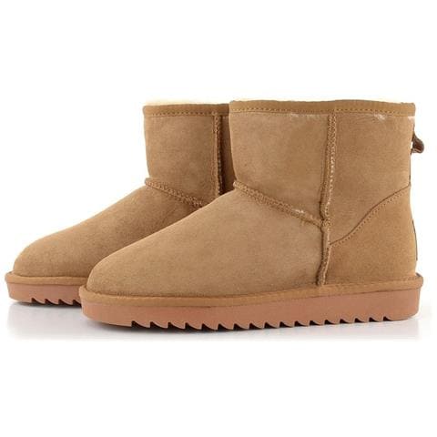 Alaska Booties Stivaletti Pelliccia Genuina Scarpe Donna Marrone Eu 39, 12-29921-06 - Foto 3