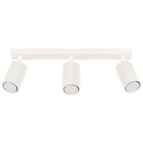 Lampada Da Soffitto Karbon 3l Beige Sl. 1600 - Minimalista Lampada Da Soffitto Beige 16.5x45x6.5 Cm - Foto 1