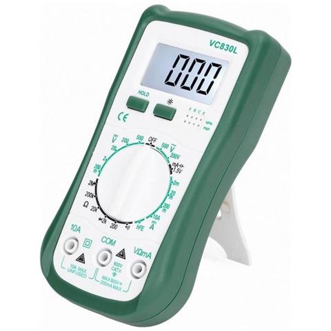 Professional Tester Multimetro Digitale Vc830l Voltometro Portatile Ac-dc Green - Foto 2