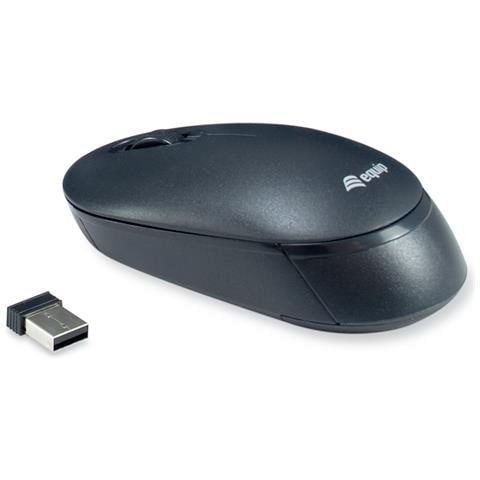 245221 tastiera Mouse incluso Ufficio RF Wireless QWERTY Spagnolo Nero - Foto 2
