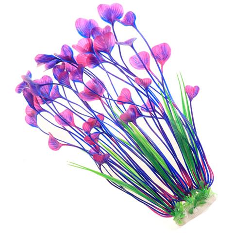 Piante Artificiali Per Acquario - Alghe Viola Vibranti Per La Decorazione Di Acquari - Foto 3