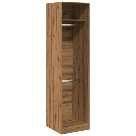 Armadio Rovere Artigianale 50x50x200 Cm In Legno Multistrato - Foto 2