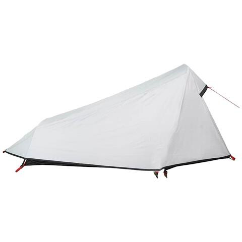 Tenda Campeggio a Tunnel 1 Persona Bianca Tessuto Impermeabile - Foto 8
