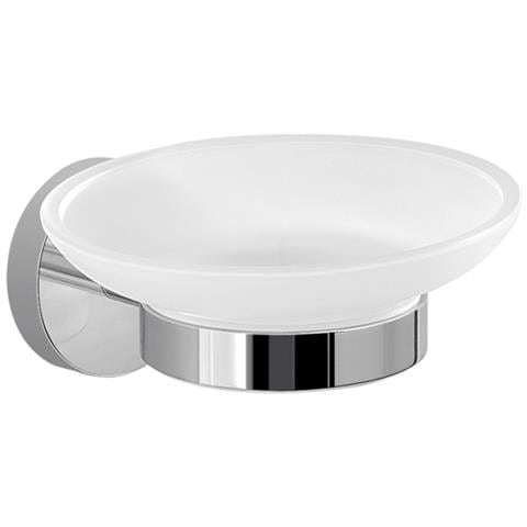 Portasapone Da Muro In Acciaio Inox E Cromall 2311 Serie Eros Cromato - Foto 1