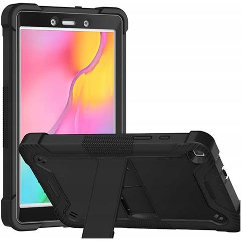 Custodia Per Samsung Galaxy Tab A 8.0 Con Supporto E Tracolla Nera - Foto 1