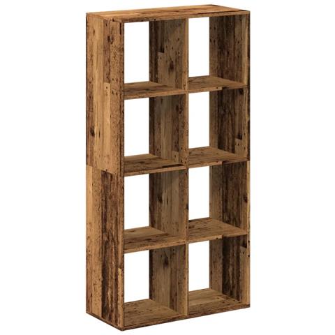 Libreria Divisorio Legno Antico 69,5x29x137,5 cm in Truciolato - Foto 1