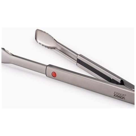 Pinze Grillout Con Testa Retrattile Design Due In Uno Perfette Per Gestire Alimenti Alla Griglia Acciaio Inox Pulizia E Conservazione Facili - Foto 6