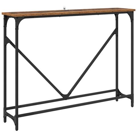 Tavolo consolle Legno vecchio 102 x 23 x 75 cm - Foto 1