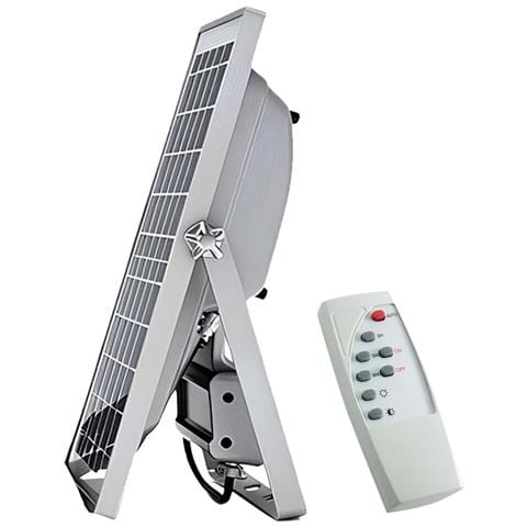 Proiettore Solare Led 150w Ip67 Con Pannello Remoto E Telecomando - Foto 5