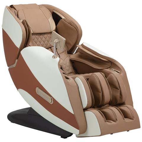 Poltrona massaggio Luxury 808 bianco-beige - Foto 1