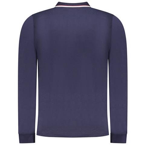 Polo da uomo a maniche lunghe, Norvegia 1963, blu - Colore: Blu, Taglia: S - Foto 2