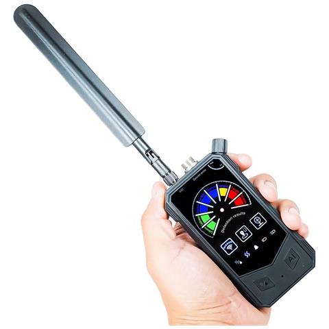 Rilevatore Microspie Spyterminator Ai Scansione Fino A 8.6 Ghz Per Microspie Gsm / 5g, Telecamere Wifi & Localizzatori Gps Display Digitale, 8h Autonomia - Foto 1