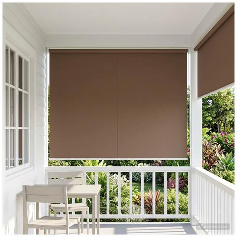 Voletta a rullo con protezione UV Tortora 160 x 140 cm - Foto 2