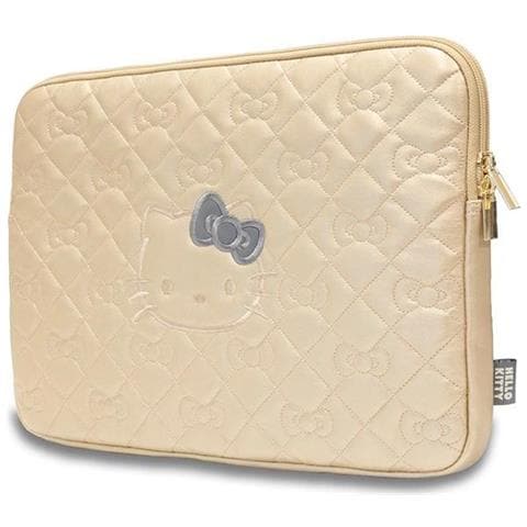 Hello Kitty Zip Pu Custodia Imbottita Per Laptop Da 14 Pollici - Oro - Foto 2