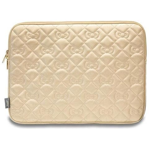 Hello Kitty Zip Pu Custodia Imbottita Per Laptop Da 14 Pollici - Oro - Foto 3