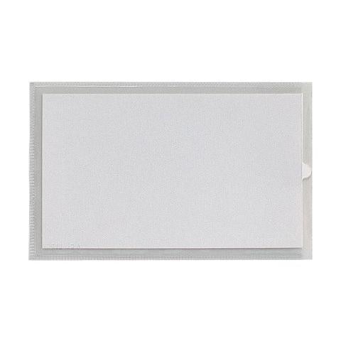 conf. 100. Portaetichette adesive IesTI. trasp 6.5x14 32041 - Foto 1