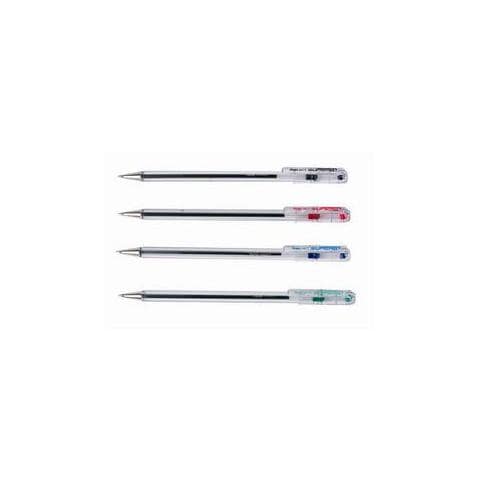 confezione da 12 pezzi - penna sfera super b bk77 nero 0.7mm pentel - Foto 1