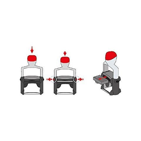 Tamponcini Bicolore per Timbri Rosso 6/53-2 - Foto 1