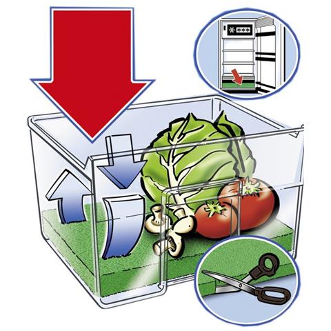 Tappeto Antimuffa Frigo, Salvafreschezza, 47x30 Cm - Foto 7