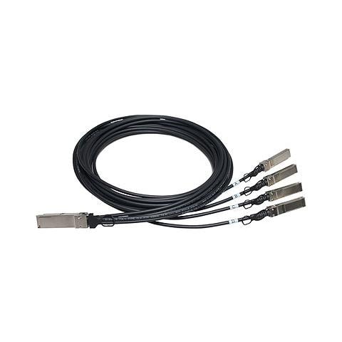 Cavo Rete - for Dispositivo di rete - 5 m - 1 x QSFP+ - 4 x SFP+ - Cavo splitter - Foto 1
