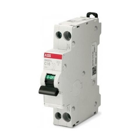 Sn201 / c10 - Sn201 C10 Interruttore Automatico 1p+n 6ka - Foto 2