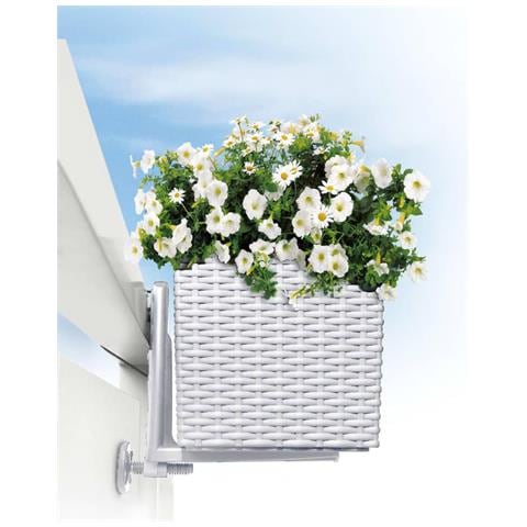 Staffe per Fioriere da Balcone Bianche 19030 - Foto 2