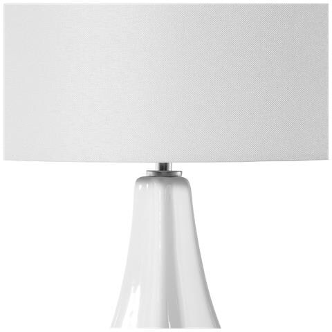 Lampada Da Tavolo Moderna In Colore Bianco Santee - Foto 31
