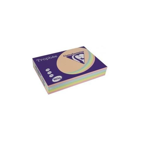 Carta A4 160 Gr 125 Fg 5 Colori Tenui Assortiti - Foto 1