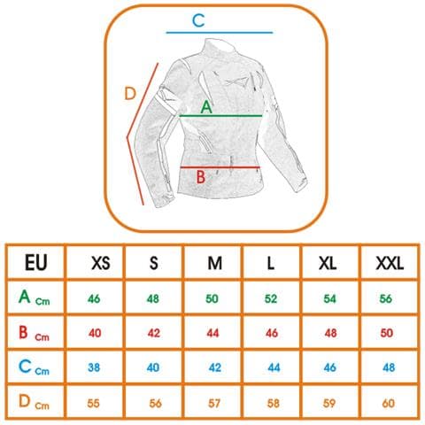 Lady Giacca Moto Donna Impermeabile Termica Sfoderabile Protezioni Ce Grigio Xxl - Foto 2