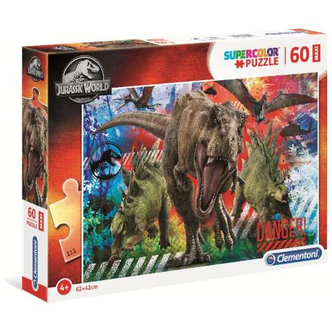Puzzle 60 Maxi Jurassic World - Foto 1