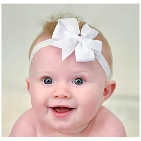 40pcs Neonate Del Nastro Del Grosgrain Archi Dei Capelli Fasce 3 Fascia Per Capelli Accessori Dei Capelli Per Neonati Toddler - Foto 2