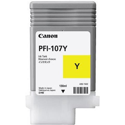 Pfi-107y, Inchiostro A Base Di Pigmento, 1 Pz - Foto 1