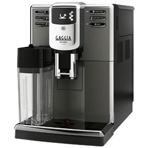Macchina da Caffè Espresso Automatica Anima Class Serbatoio 1.8 Lt. Potenza 1500 Watt Colore Acciaio Inossidabile / Nero - Foto 1