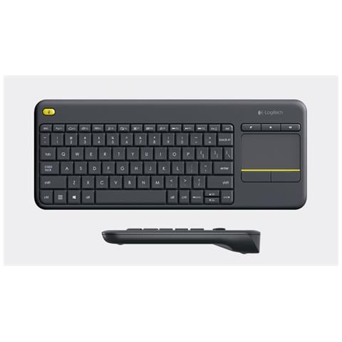 Tastiera USB + RF Wireless + Bluetooth 920-007141  (Layout Norvegese) Colore Nero - Foto 1