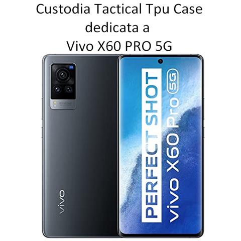 Custodia Originale Tpu Cover Case Per Vivo X6 Pro 5g Trasparente - Foto 2