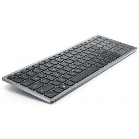 Kb740 Tastiera Rf Senza Fili + Bluetooth Azerty Francese Grigio, Nero - Foto 2
